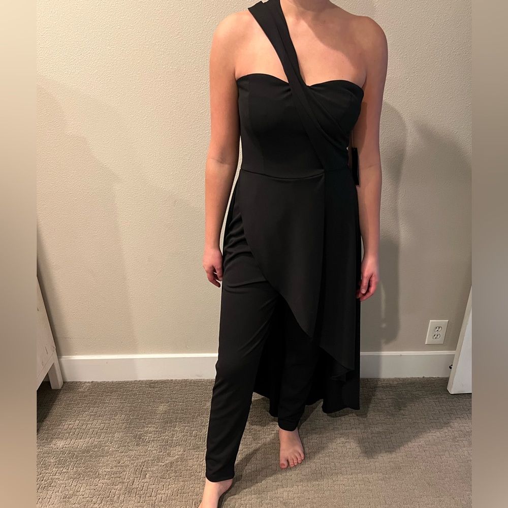 One Shoulder Romper